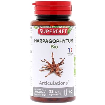 Harpagophytum bio Super Diet - boite 90 g&eacute;lules