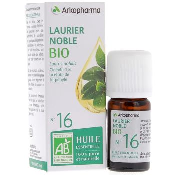 Huile Essentielle Laurier Noble Bio n&deg;16 Arkopharma - flacon de 5 ml