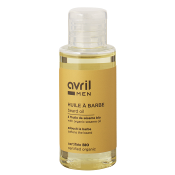 Huile &agrave; barbe bio Avril - flacon de 50 ml