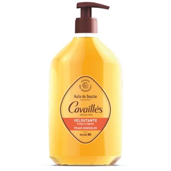 Huile bain et douche veloutante Rog&eacute; Cavaill&egrave;s - flacon de 750 ml