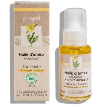 Huile d'arnica bio Haut-S&eacute;gala - flacon de 50ml