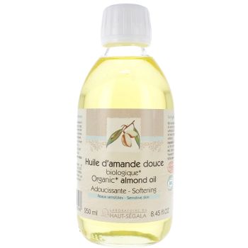 Huile d'Amande Douce Bio Adoucissante Laboratoire Haut-S&eacute;gala - Flacon de 250 ml