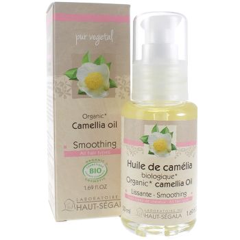Huile de cam&eacute;lia bio lissante Laboratoire Haut-S&eacute;gala - flacon de 50 ml