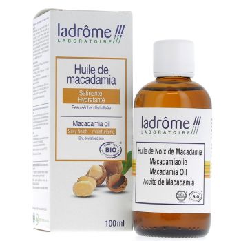 Huile de macadamia Bio Ladr&ocirc;me - Flacon de 100 ml