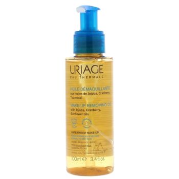 Huile d&eacute;maquillante Uriage - flacon-pompe de 100 ml