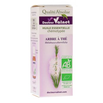 Huile essentielle Arbre &agrave; th&eacute; (Tea Tree) Bio Dr Valnet - flacon de 10 ml