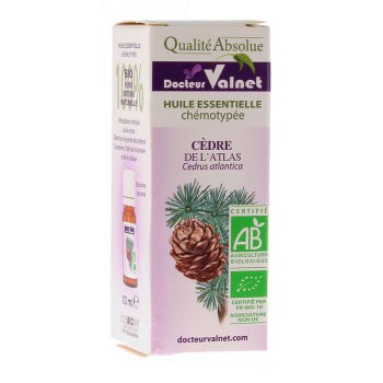 Huile essentielle C&egrave;dre de l'atlas Bio Dr Valnet - 10 ml