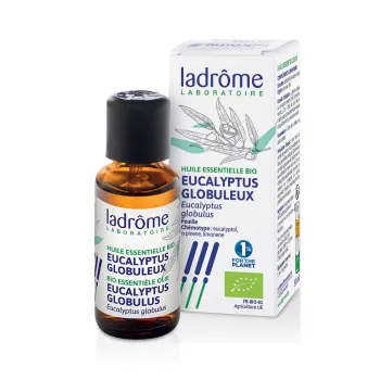 Huile essentielle Eucalyptus globuleux bio Ladr&ocirc;me - flacon de 30ml