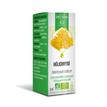 Huile essentielle H&eacute;lichryse bio Dayang - Flacon de 5ml