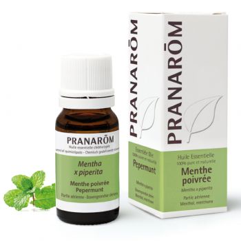 Huile essentielle Menthe poivr&eacute;e Pranarom - flacon de 10ml