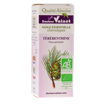 Huile essentielle T&eacute;r&eacute;benthine Bio Dr Valnet - 10 ml