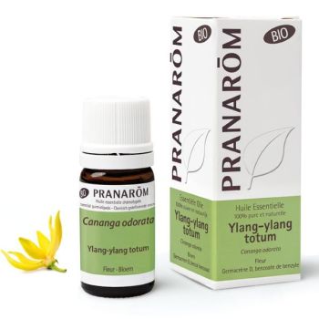 Huile essentielle Ylang-ylang totum fleur bio Pranar&ocirc;m - flacon de 5 ml