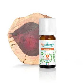 Huile essentielle Bois de H&ocirc; bio Puressentiel - flacon de 10 ml