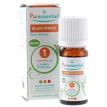 Huile essentielle d'&eacute;pinette noire bio Puressentiel - flacon de 5ml