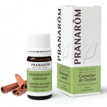 Huile essentielle de Cannelier de Ceylan Pranar&ocirc;m - flacon de 5 ml