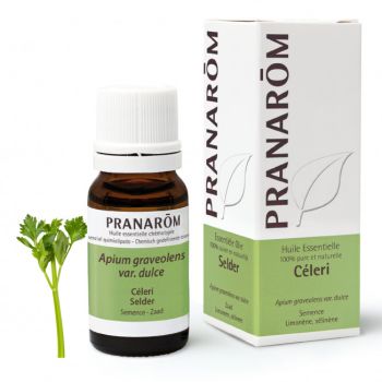 Huile essentielle de C&eacute;leri Pranar&ocirc;m - flacon de 10 ml