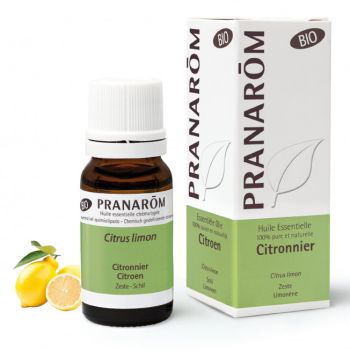 Huile essentielle de Citronnier Bio Pranar&ocirc;m - flacon de 10 ml