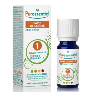 Huile essentielle de Sapin de sib&eacute;rie Puressentiel - flacon de 10 ml