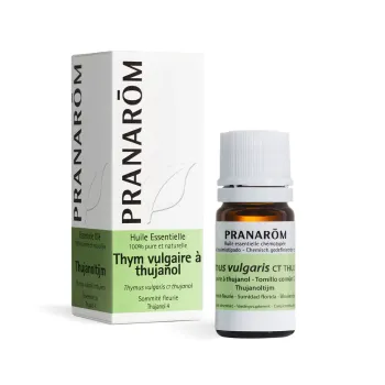 Huile essentielle de thym vulgaire &agrave; thujanol Pranar&ocirc;m - flacon de 5 ml