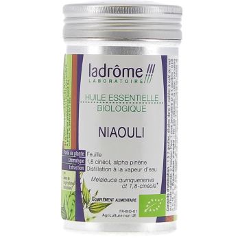 Huile essentielle niaouli Bio Ladr&ocirc;me - flacon de 10 ml