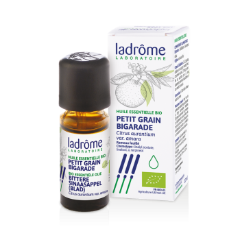 Huile essentielle Petit grain bigarade Ladr&ocirc;me - flacon de 10 ml