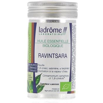 Huile essentielle ravintsara Bio Ladr&ocirc;me - flacon de 10 ml