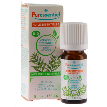 Huile essentielle verveine citronn&eacute;e Puressentiel - flacon de 5ml