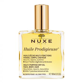 Huile prodigieuse huile s&egrave;che visage, corps et cheveux Nuxe - flacon de 100 ml