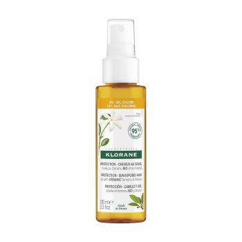 Huile protectrice capillaire au Tamanu BIO et Mono&iuml; Klorane - spray de 100ml