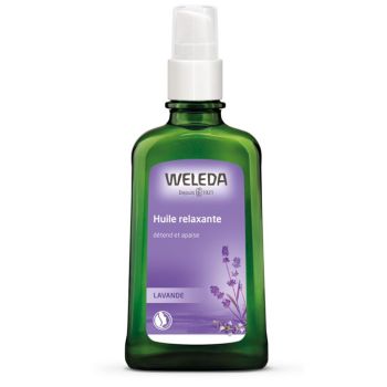 Huile relaxante &agrave; la lavande Weleda - Flacon de 100 ml