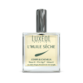 Huile s&egrave;che corps et cheveux Lux&eacute;ol - flacon spray de 100 ml