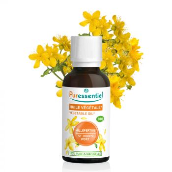 Huile v&eacute;g&eacute;tale bio de Millepertuis Puressentiel - flacon de 50 ml