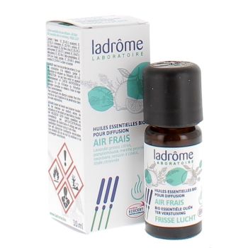 Huiles essentielles bio pour diffusion air frais Ladr&ocirc;me - flacon de 10 ml
