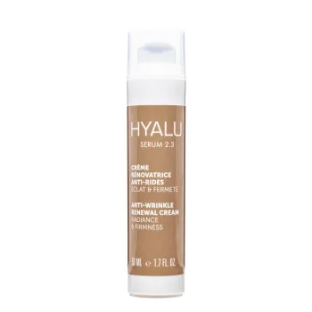 Hyalu s&eacute;rum 2.3 cr&egrave;me r&eacute;novatrice anti-rides Innoderm - flacon-pompe de 50ml
