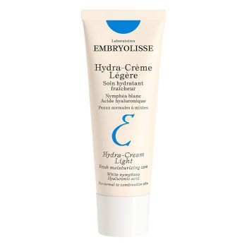 Hydra-cr&egrave;me l&eacute;g&egrave;re soin hydratant fra&icirc;cheur Embryolisse - tube de 40 ml