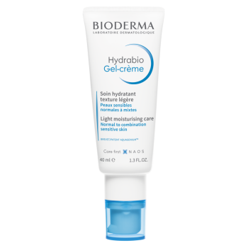 Hydrabio l&eacute;g&egrave;re cr&egrave;me d'eau hydratante 72h Bioderma - tube de 40ml