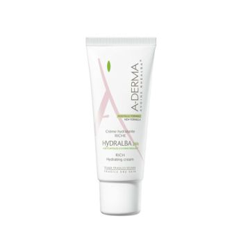 Hydralba 24h cr&egrave;me hydratant riche A-Derma - tube de 40 ml