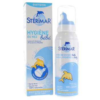Hygi&egrave;ne du nez b&eacute;b&eacute; St&eacute;rimar - spray de 100ml