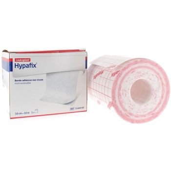 Hypafix Bande adh&eacute;sive non tiss&eacute;e 10cmx10m Bsn M&eacute;dical - une bande