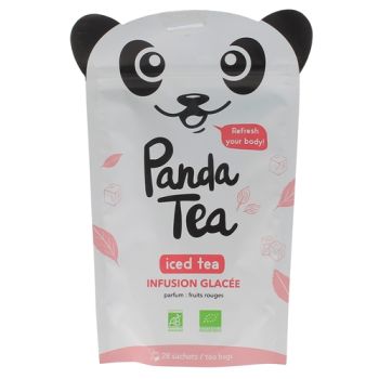 Iced Tea d&eacute;tox fruits rouges Panda Tea - 28 sachets