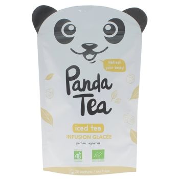 Iced tea d&eacute;tox agrumes Panda Tea - 28 sachets