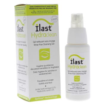 Ilast Hydraclean Gel nettoyant paupi&egrave;res - flacon de 50ml