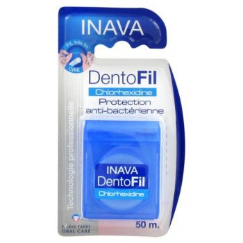DentoFil fil dentaire chlorhexidine Inava - bo&icirc;te de 50 m