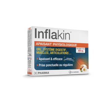 Inflakin apaisant physiologique 3C Pharma - bo&icirc;te de 10 comprim&eacute;s