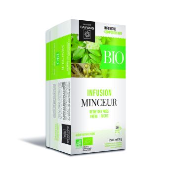 Infusion BIO minceur ar&ocirc;me m&ucirc;re Dayang - bo&icirc;te de 20 sachets