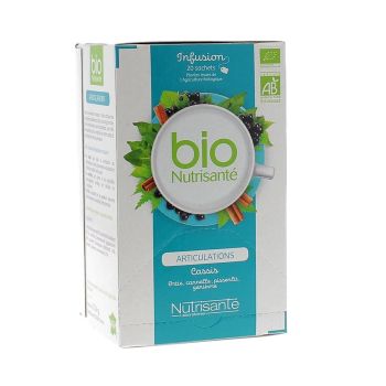 Infusion Bien-&ecirc;tre articulations BIO Nutrisant&eacute; - 20 sachets