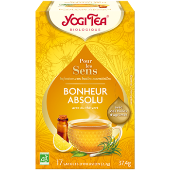 Infusion Bonheur Absolu Yogi Tea - boite de 17 sachets