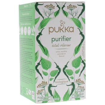 Infusion Purifier &eacute;clat int&eacute;rieur bio Pukka - boite de 20 sachets