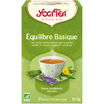 Infusion &Eacute;quilibre Basique Yogi Tea - boite de 17 sachets