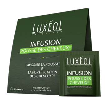 Infusion pousse des cheveux Lux&eacute;ol - boite de 30 sachets